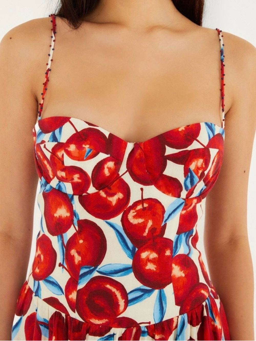 FARM Rio Cherry Blossom Midi Dress - Picture 3 of 13